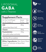 Liposomal GABA + L-Theanine