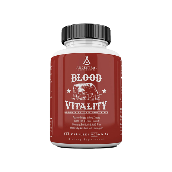 100% Grass-Fed Blood Vitality Capsules