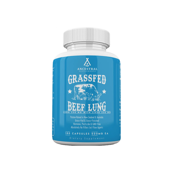 100% Grass Fed Beef Lung Capsules