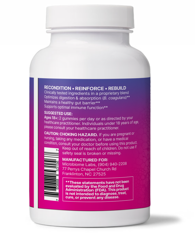 MegaSporeBiotic Adult Gummies