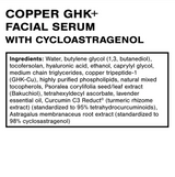 Copper GHK+ Facial Serum with Cycloastragenol
