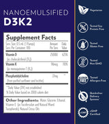 Liposomal Vitamin D3 with K2