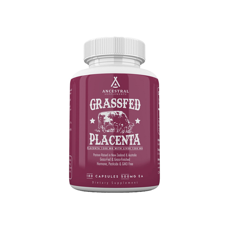 100% Grass Fed Beef Placenta Capsules