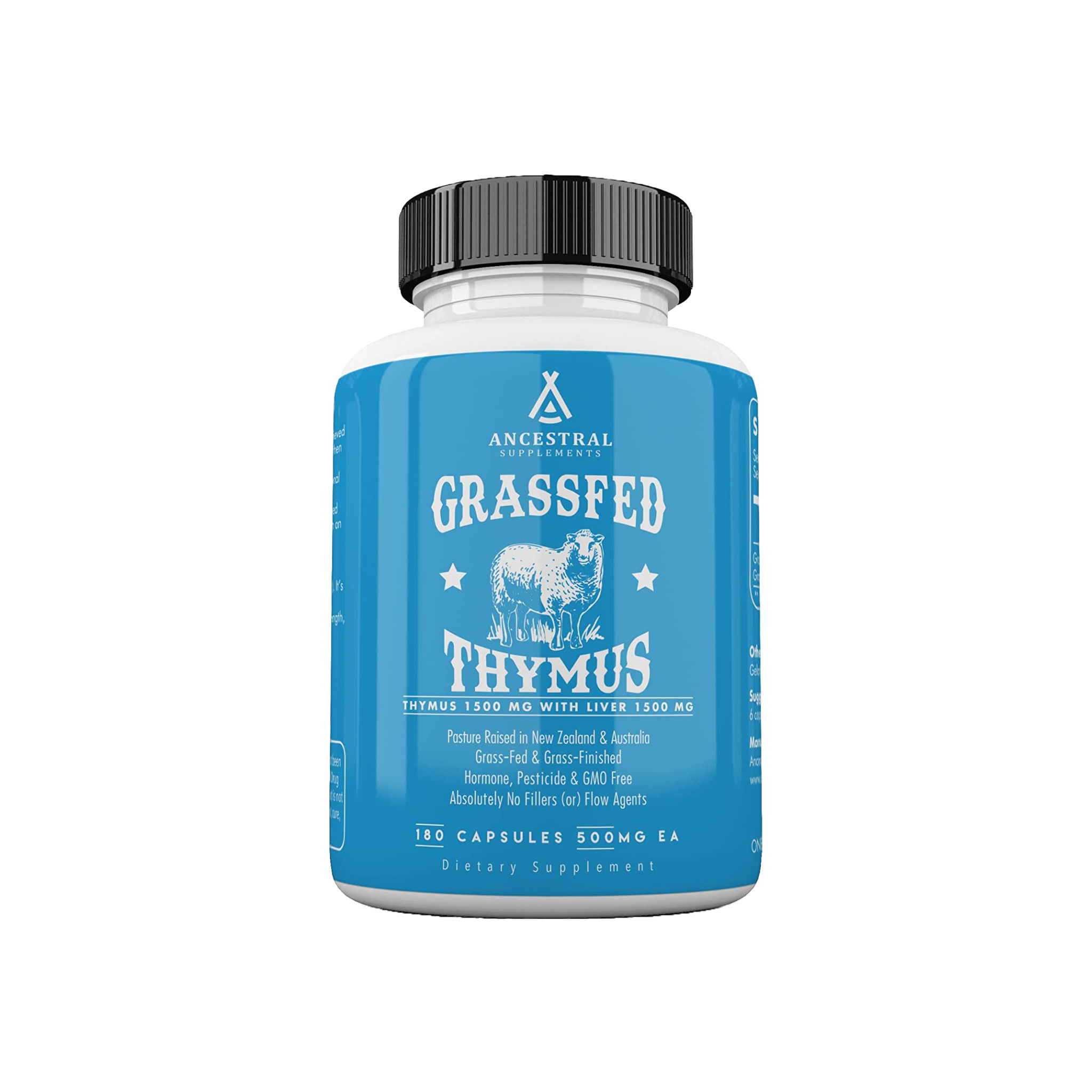 100 Grass Fed Beef Thymus Capsules Sparrow Health & Performance