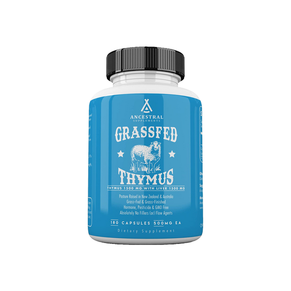 100% Grass Fed Beef Thymus Capsules