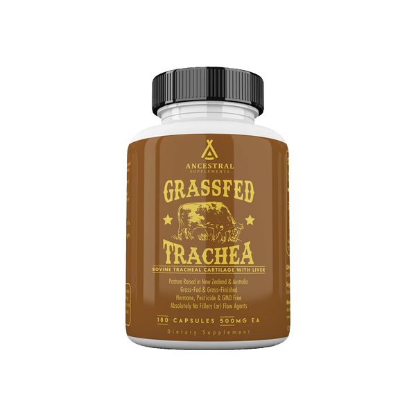 100% Grass Fed Beef Trachea Capsules