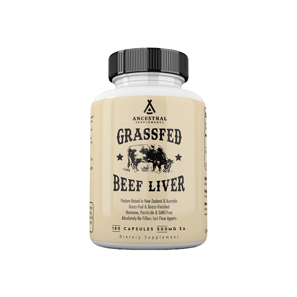 100% Grass Fed Beef Liver Capsules