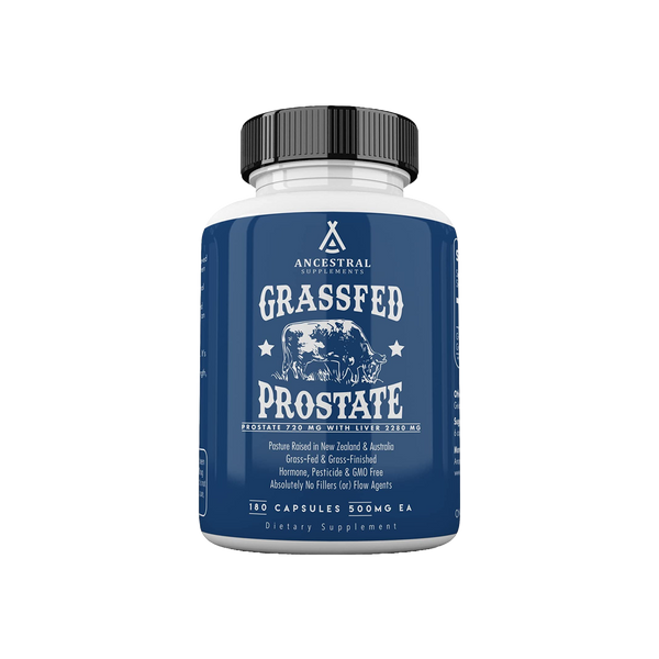100% Grass Fed Beef Prostate Capsules