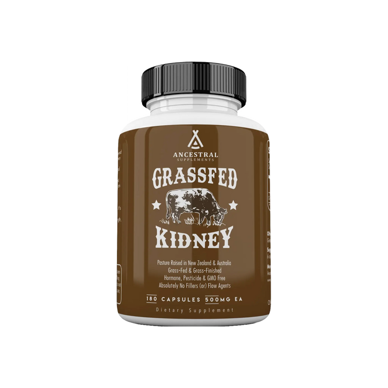 100% Grass Fed Beef Kidney Capsules
