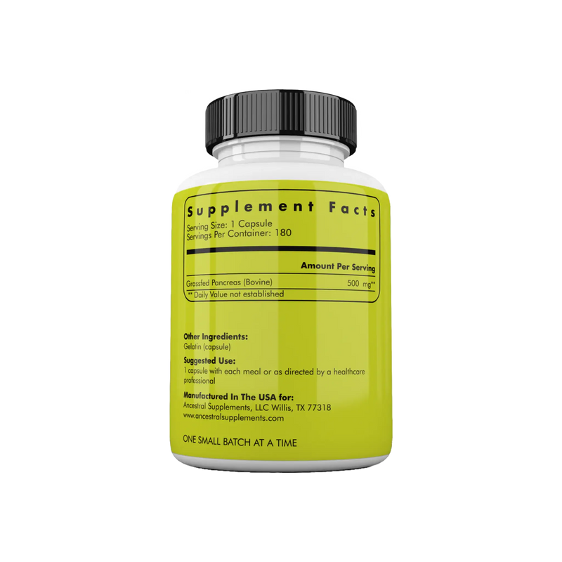 100% Grass-Fed Beef Pancreas – Sparrow Health & Performance