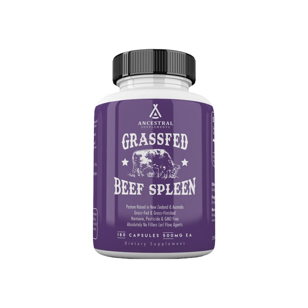 100% Grass Fed Beef Spleen Capsules